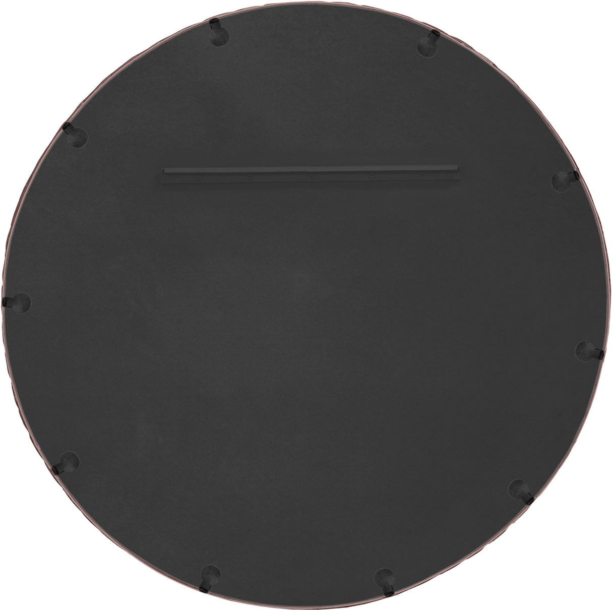 Hammer - Round Iron Mirror