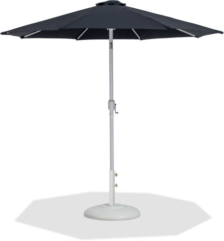 Fiji - Aluminum Patio Umbrella With Round White Base