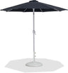 Fiji - Aluminum Patio Umbrella With Round White Base