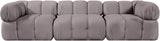 Orin - Velvet Performance Fabric Upholstered 3 Piece Modular Sofa