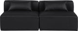 Cube - Modular 2 Seat Armless Sofa
