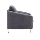 Yuina - Loveseat - Gray Linen