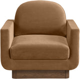 Diviento - Velvet Performance Fabric Upholstered Accent Chair