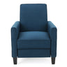 Upholstered Push Back Recliner Chair For Living Room
