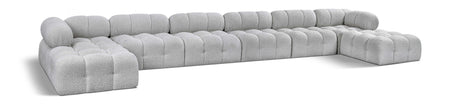Ames - 8 Piece Fabric Modular Sectional