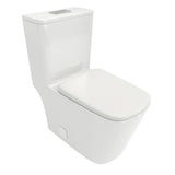 1 Piece Toilet & Dual Flush And Soft Closing Seat - White