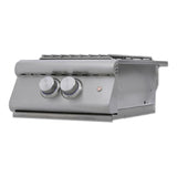 Blaze LTE+ Built-In Propane Gas High Performance Power Burner w/ Wok Ring & Stainless Steel Lid - BLZ-PBLTE3-LP