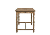 Farsiris - Counter Height Table - Weathered Oak