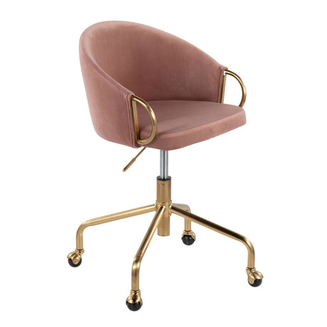 Claire - Task Chair - Gold Base