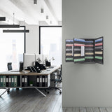 Adjustable Key Cabinet With Combination Lock