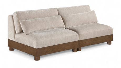 Turin - Fabric Upholstered Modular Sectional - Taupe