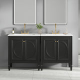 Bathroom Vanity With Sink With 2 Doors And Adjustable Shelf