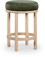 Monette - Counter Stool With Natural Base