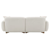 Darius - Sofa With 2 Pillows - Beige Boucle