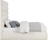 Adam - Boucle Fabric Bed With 70.5" Headboard