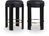 Harrison - Counter Stool With Black Legs