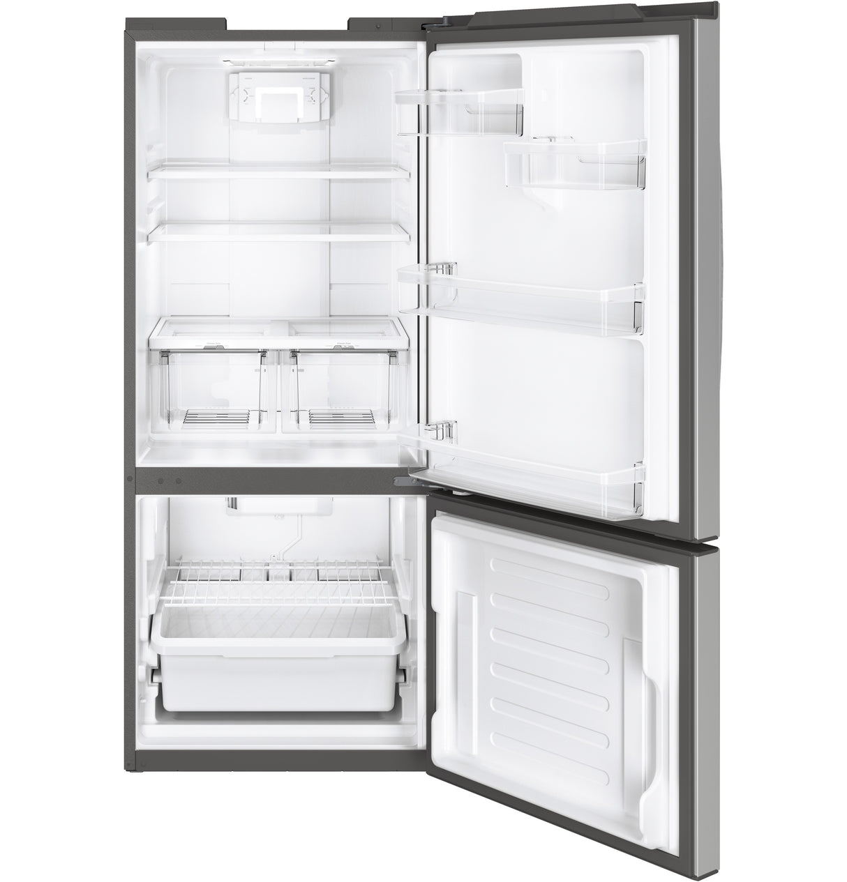 GE GBE21DYKFS - 30 in. 20.9 Cu. Ft. Bottom-Freezer Refrigerator