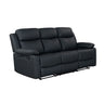 Blanche - Reclining Set With LED Lights, Speaker