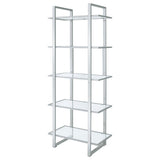 Colfax - 5 Shelf Bookshelf - Clear