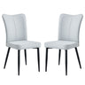 Modern Minimalist Dining Chairs (Set of 2)