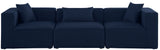 Cube - Linen Modular 3 Seat Sofa
