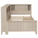 Daybed With Storage Shelves And 3 Drawers