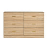 Modern Drawer Dresser For Bedroom, Ample Storage Wide Chest Of Drawers