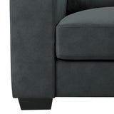 Yvonne - Fabric Sofa With Track Arms