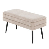 Neapolitan - Storage Bench - Black Metal