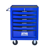 Rolling Metal Tool Chest With Drawers, Steel Storage Cabinet With Ball Bearing Slides