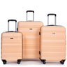 Expandable 3 Piece Luggage Sets Lightweight & Durable Suitcase, Spinner Wheels, Tsa Lock