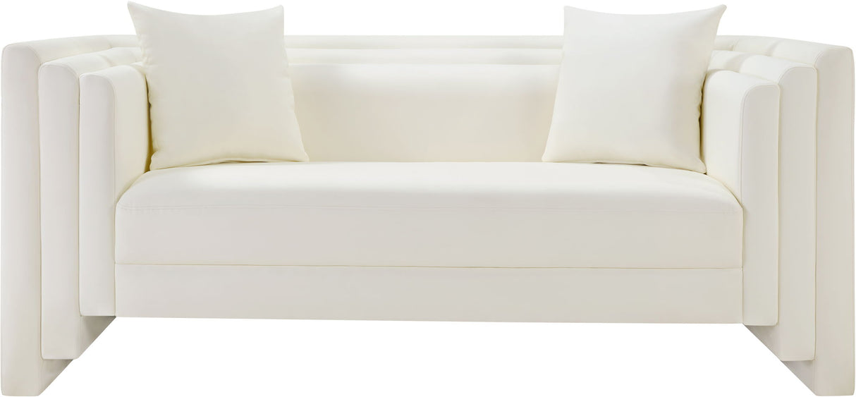 Everett - Vegan Leather Upholstered Loveseat