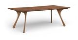 Glenwood - 86.75" Solid Wood And Walnut Veneer Dining Table - Brown