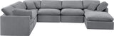 Indulge - Velvet 7 Piece Modular Sectional