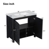 Bathroom Vanity Organizer With Sink, Combo Cabinet Set, Bathroom Storage Cabinet