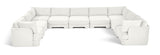 Hammond - Velvet Performance Fabric Upholstered 9 Piece Sectional