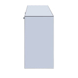 Noralie - Vanity Desk - Faux Diamonds & Mirrored