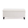 Storage Ottoman With Flip Top Lid