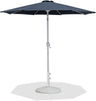 Fiji - Aluminum Patio Umbrella With Round White Base