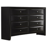 Palamino - 8 Drawer Dresser - Black