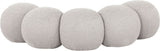 Apollo - Boucle Fabric Bench