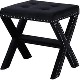 Upholstered Accent Bench With Nailhead Trim