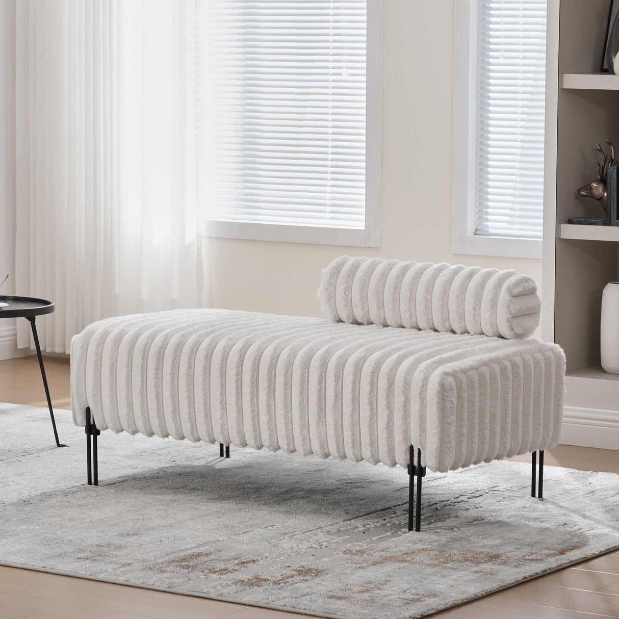 Mini Loveseat With Adjustable Backrest