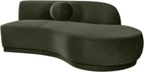 Avra - 86" Velvet Performance Fabric Upholstered Sofa