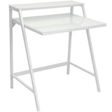 2-Tier - Desk - White