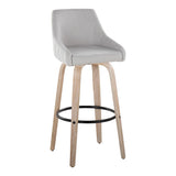 Hannah - 30" Fixed-Height Barstool With Swivel (Set of 2)