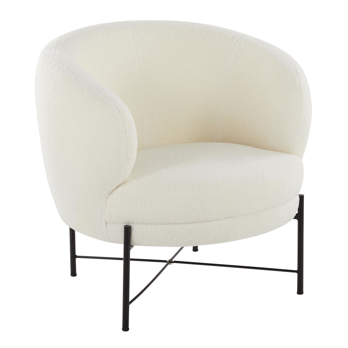 Chloe - Accent Chair - White