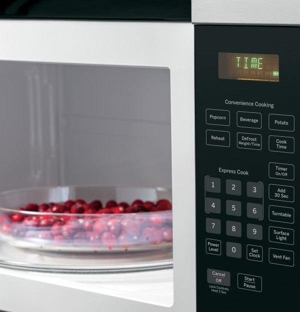 GE 1.6 Cu. Ft. Over-the-Range Microwave Oven, White - JVM3160DFWW