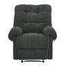 Manual Recliner, Padded Footrest