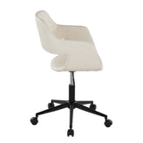 Margarite - Task Chair - Black Metal